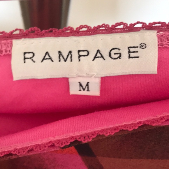 Patterned Chiffon Skirt - Picture 2 of 2